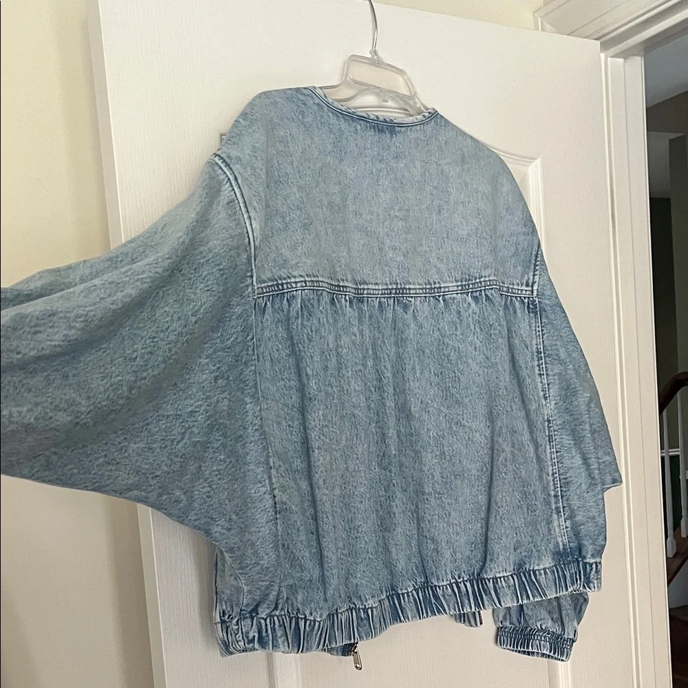 We The Free Sky Blue Jean Jacket - Picture 4 of 5